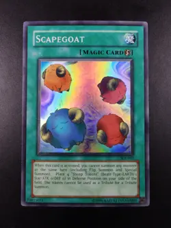YUGIOH 2002 | SCAPEGOAT | SDJ-041 | NORTH AMERICAN PRINT | VERY GOOD (MP) - Image 1