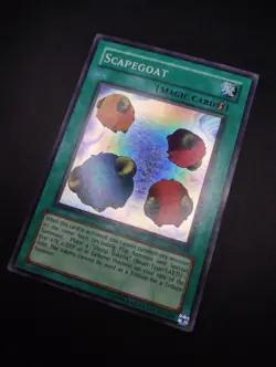 YUGIOH 2002 | SCAPEGOAT | SDJ-041 | NORTH AMERICAN PRINT | VERY GOOD (MP) - Image 3