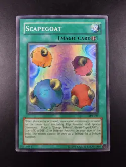 YUGIOH 2002 | SCAPEGOAT | SDJ-041 | NORTH AMERICAN PRINT | VERY GOOD (MP) - Image 5