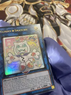 Yugioh Yummy Snatchy JUSH-EN022 Ultra Rare 1st Edition Justice Hunters Near Mint - Image 4