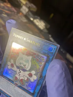 Yugioh Yummy Snatchy JUSH-EN022 Ultra Rare 1st Edition Justice Hunters Near Mint - Image 5