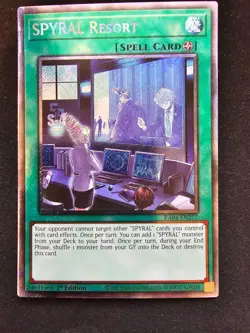 SPYRAL Resort - RA04-EN277 - Platinum Secret Rare - 1st Edition - YuGiOh -(NM) - Image 2