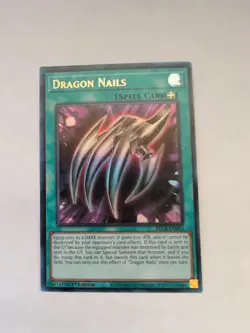 Yugioh - Dragon Nails - BLCR-EN003 - Ultra Rare - 1st Edition - Near Mint - Image 1