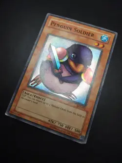 YUGIOH 2002 | PENGUIN SOLDIER | SDJ-022 | NORTH AMERICAN PRINT | VERY GOOD (MP) - Image 3