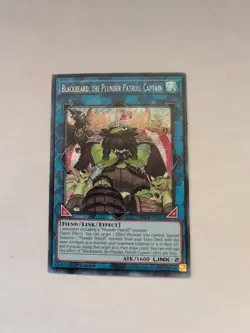 Yugioh! Blackbeard, the Plunder Patroll Captain - BLCR-EN094 - Secret Rare - 1st - Image 1