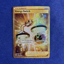 Energy Switch (Secret) 212/195 Sword & Shield - Silver Tempest Pokemon Card - Image 1