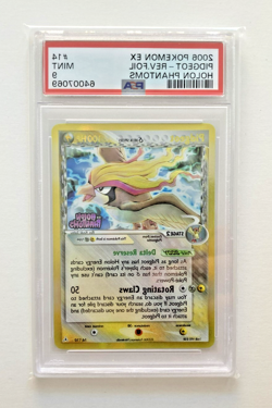 Pokemon Card Pidgeot Delta Reverse Foil 14/110 EX Holon Phantoms ENG Mint PSA 9 - Image 1