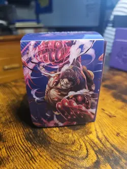 One Piece Card Game Card Case Deck Box Monkey D. Luffy With Divider (Box Only) - Image 1