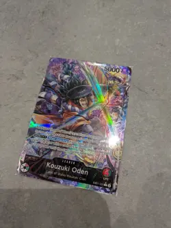 EB01-001 Kouzuki Oden Alt Art Leader One Piece English TCG Card - Image 1