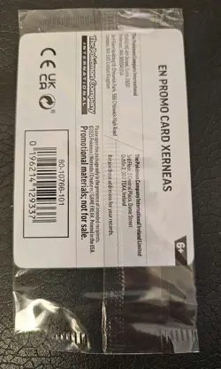 Pokemon TCG - Xerneas Mega Evolution Stamped Best Buy Promo Card Sealed - Image 2