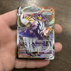 Rapid Strike Urshifu Vmax 088/163 ULTRA RARE HOLO Battle Styles Pokemon TCG Card - Image 1