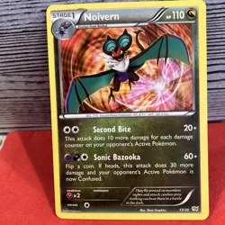 Pokemon TCG Noivern XY Trainer Kit: Noivern 13/30 Regular Common Card - Image 1
