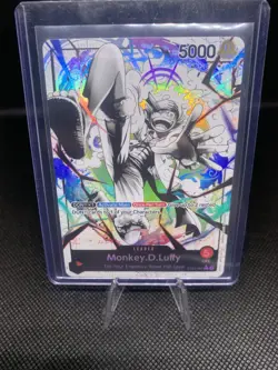 Monkey D Luffy ST21-001 Alt Art Starter Deck Ex Gear 5 One Piece Card Game - Image 1