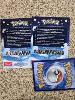 Shiny Koraidon & Miraidon Pokemon Scarlet Violet Code Card -Gamestop- 2 Of Them - Image 2
