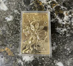 1999 Mewtwo Pokemon 24K Gold Plated Trading Card Limited Edition Burger King - Image 4