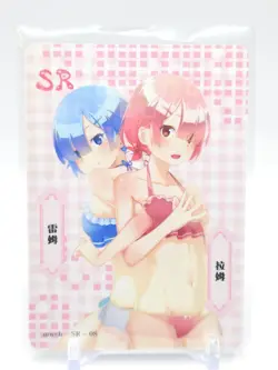 Goddess Story - Anime Waifu Trading Card - Rem & Ram - Image 1