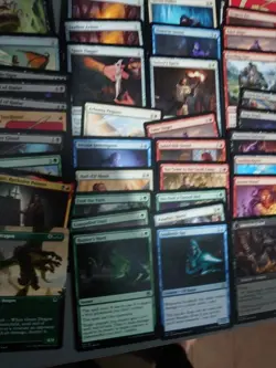 106 Adventures In The Forgotten. Realms.Afr. Cards Only Mixed lot. As pics AFR2 - Image 4