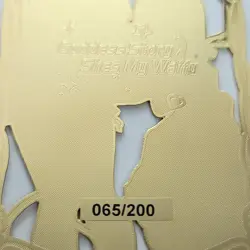Marin Gold She's My Waifu Metal Card Limited SP 065/200 Goddess Story Anime Card - Image 3