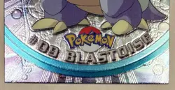 BLASTOISE #09, Series 1 - 2000, Topps TV Animation Edition Chrome Pokemon Card - Image 4