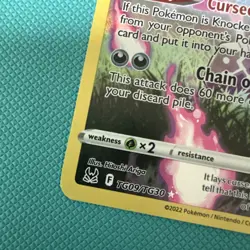 Spiritomb TG09/TG30 Lost Origin Trainer Gallery Ultra Rare Pokemon Card - Image 4