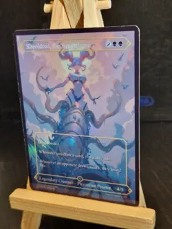 MTG Sheoldred The Apocalypse Fanart Borderless Style Card Playtest Commander - Image 3