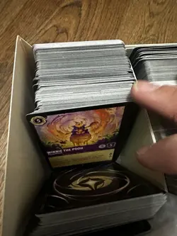 Disney Lorcana Massive Lot ~1,200 Cards + Storage Box | Bulk Mixed Sets Rares - Image 5