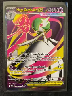 Mega Gardevoir EX 159/132 Full Art Ultra Rare Mega Evolution Holo Pokemon Card - Image 1
