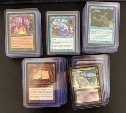 Reserved Cards List Lot. Magic The Gathering. Vintage. LP To NM. - Image 1