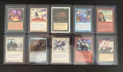 Reserved Cards List Lot. Magic The Gathering. Vintage. LP To NM. - Image 3