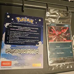 Pokemon Promo Card And Game Code - Image 2