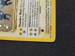 2000 Pokemon MAGNETON Base Set 2 HOLO Foil Rare Card 9/130 WotC - Image 4
