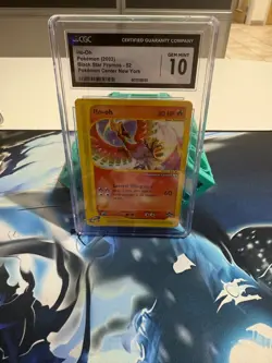 Ho-Oh # 52 Black Star Promo Pokemon Center NY Stamped Card CGC GEM MINT 10 - Image 1