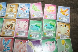 Pokemon Lunchables Trading Cards ~ Lot of 27 ~ 1998 - Image 3