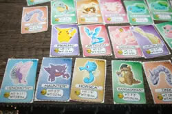 Pokemon Lunchables Trading Cards ~ Lot of 27 ~ 1998 - Image 5