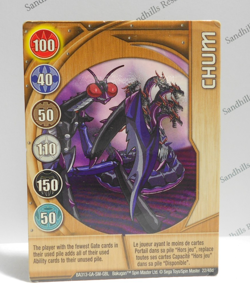 Bakugan Card - Chum - Copper Gate Card - BA313 - 22/48d - 2008 - Image 1