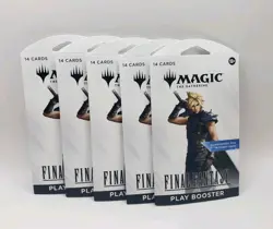 Magic The Gathering Final Fantasy 5x Play Booster Packs (MTG x FF) [Brand New] - Image 1
