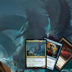 -CUSTOM EDH/COMMANDER DECK- Aesi Tyrant of Gyre Strait - Serpent's Lair! - Image 1
