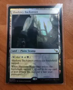 Magic MTG Shadowy Backstreet MKM 0268 Foil Rare - NM condition - Image 1
