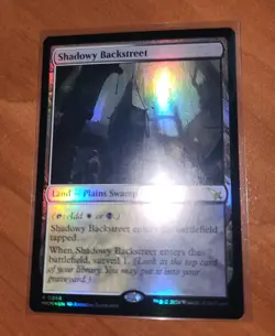Magic MTG Shadowy Backstreet MKM 0268 Foil Rare - NM condition - Image 2