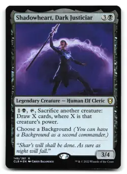 Shadowheart, Dark Justiciar (Foil) #146 Commander Legends: Battle for Baldur's - Image 1