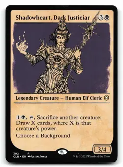 Shadowheart, Dark Justiciar #392 Commander Legends: Battle for Baldur's Gate - Image 1