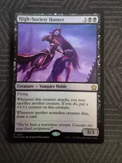 mtg high-society hunter foil foundations - Image 1