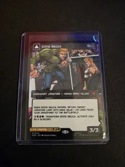 Magic The Gathering Eddie Brock M-0224 Marvel's Spider-Man Regular NM - Image 1