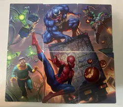 MTG Spider-Man Art Series Scene Complete Continuous Set 1-6 Regular - Image 1