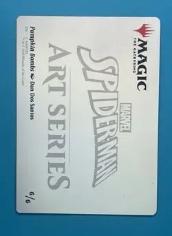 MTG Spider-Man Art Series Scene Complete Continuous Set 1-6 Regular - Image 3