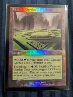 Centaur Garden Foil Odyssey LP - MTG - Magic the Gathering - Image 3