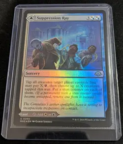 MTG - Suppression Ray / Orderly Plaza FOIL - Modern Horizons 3 - Pack Fresh!! - Image 3