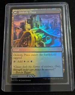 MTG - Suppression Ray / Orderly Plaza FOIL - Modern Horizons 3 - Pack Fresh!! - Image 4