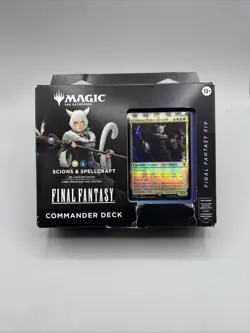 Magic The Gathering Final Fantasy XIV Commander Deck: Scions & Spellcraft SEALED - Image 1