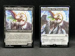 Sephiroth Fabled Soldier/One Winged Angel + Sephiroth Emblem Token - Image 2